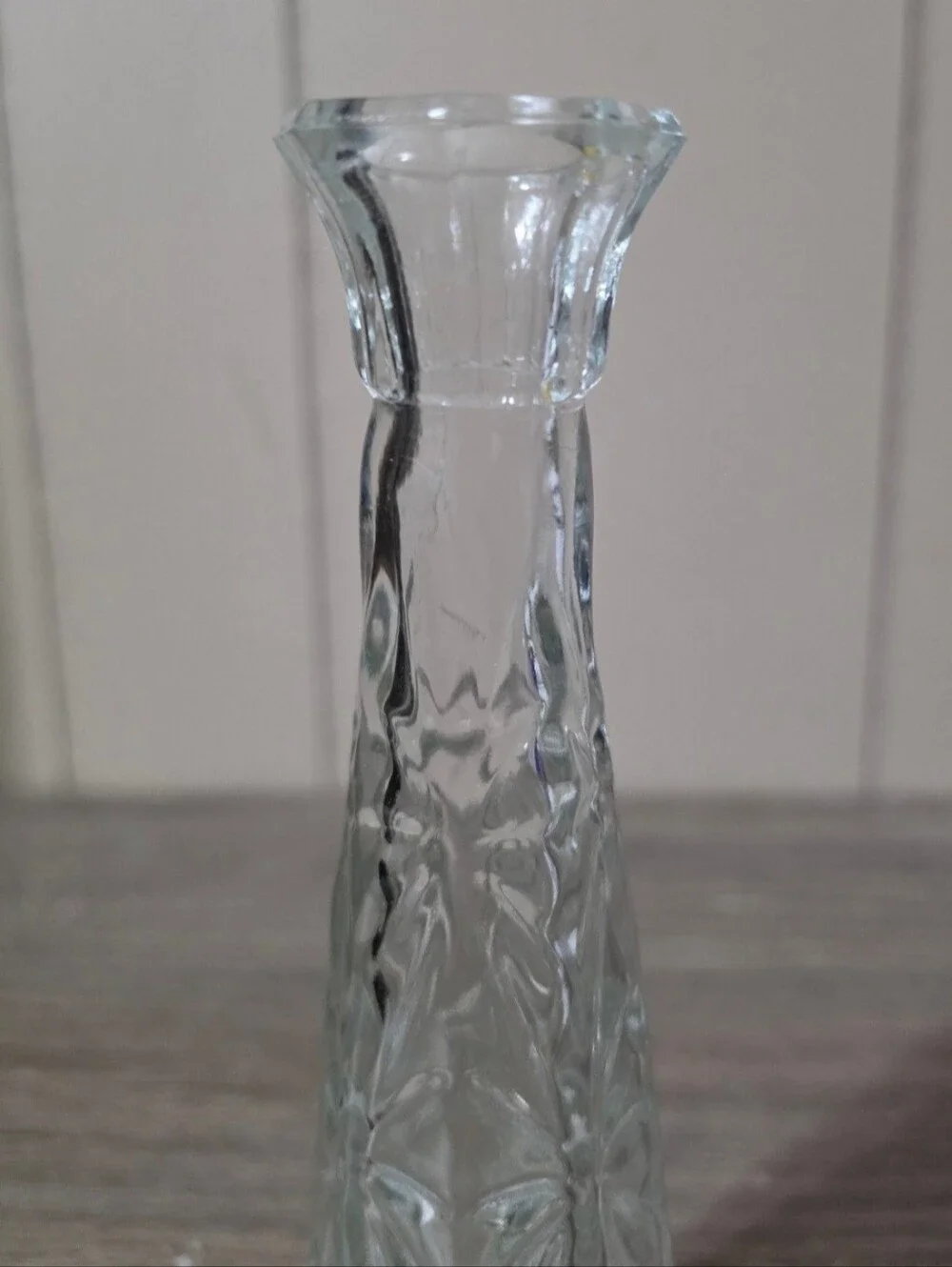 vintage Hoosier glass bud vase